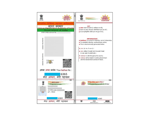 Valid Aadhaar Masking Solution for Financial Services